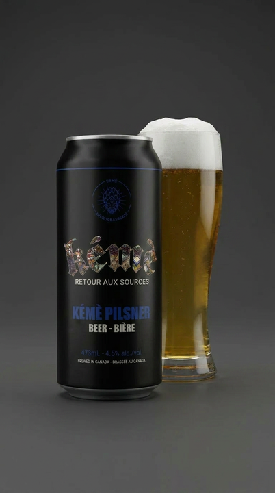 Canette Kémè Pilsner — bière artisanale dorée et désaltérante