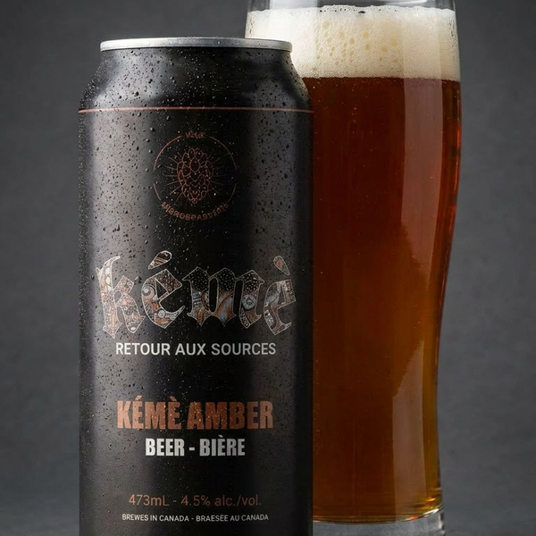 Canette Kémè Amber — bière ambrée au tamarin du Niger