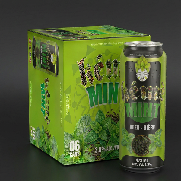 Pack Kémè Mint — 6 canettes d'IPA à la menthe de Penja