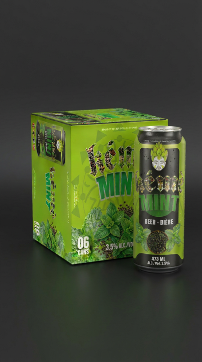 Pack Kémè Mint — 6 canettes d'IPA à la menthe de Penja