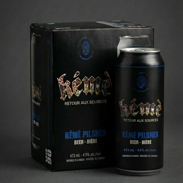 Pack Kémè Pilsner — 6 canettes de bière artisanale dorée